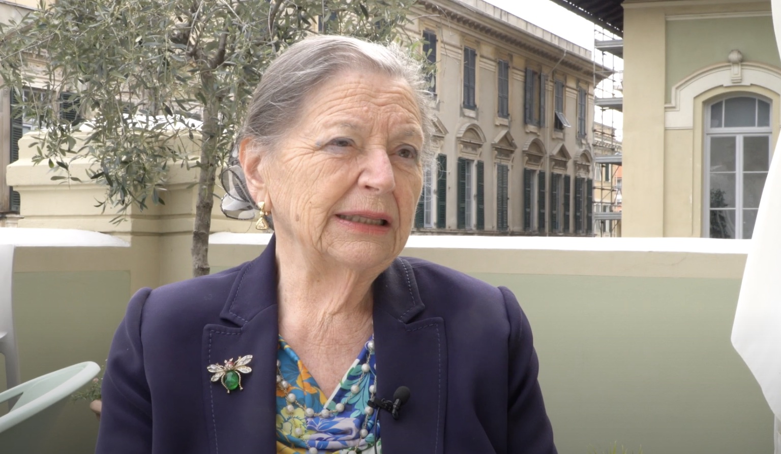Maria Grazia Daniele, già senatrice per dieci anni e presidente dell'Anpi di Chiavari