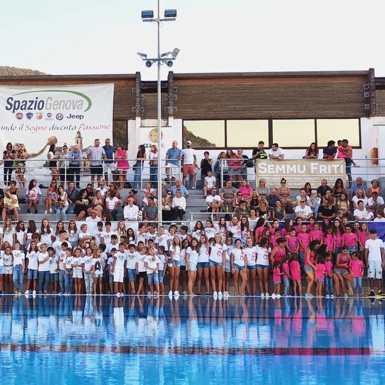 La piscina di Camogli ha ospitato la fase preliminare della Coppa Italia