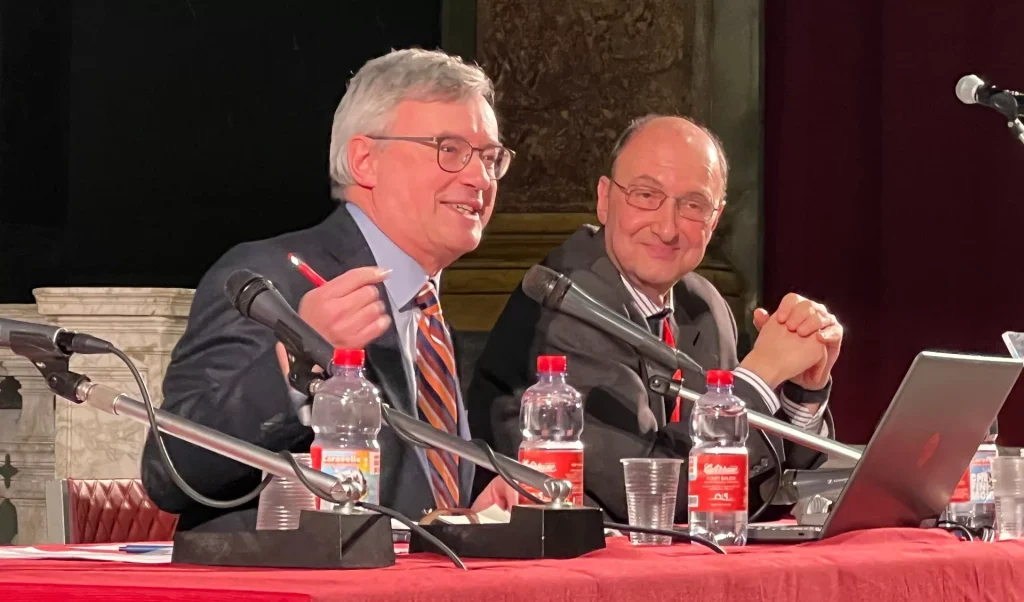 Alessandro Barbero ospite di Palazzo Ducale nel convegno organizzato da Marco Ansaldo