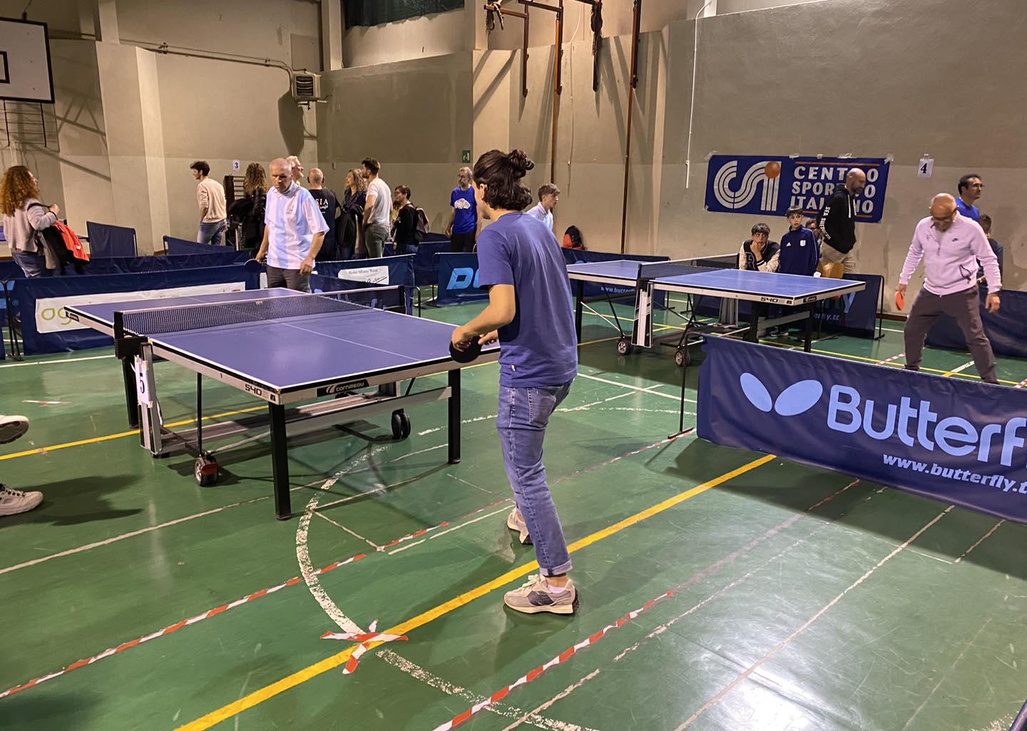 Il ping pong sarà una delle discipline presenti all'interno dei Giochi di Comitato del Csi