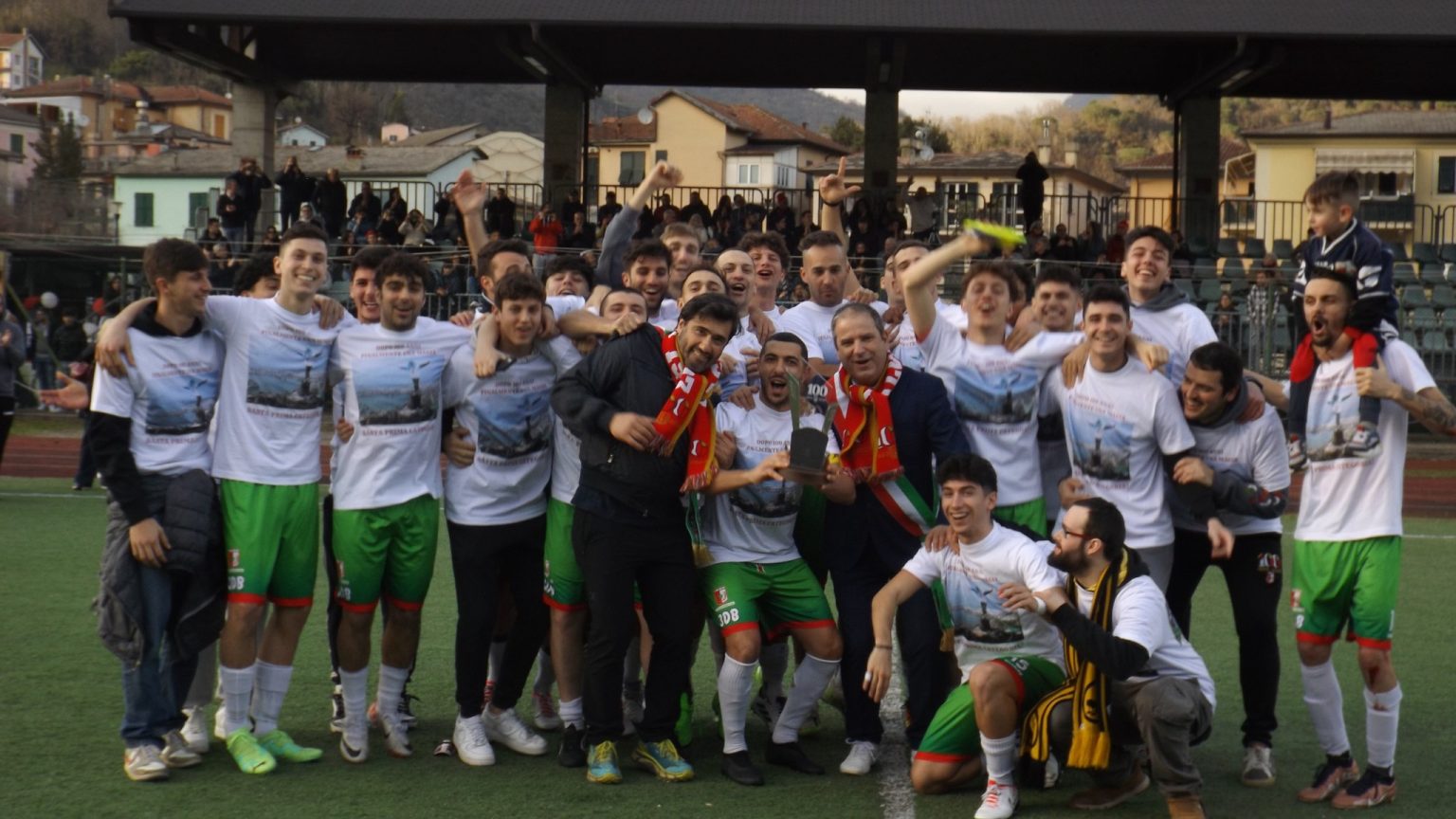 La Calvarese ha vinto il campionato di Prima Categoria con cinque giornate di anticipo rispetto alla fine della stagione regolare