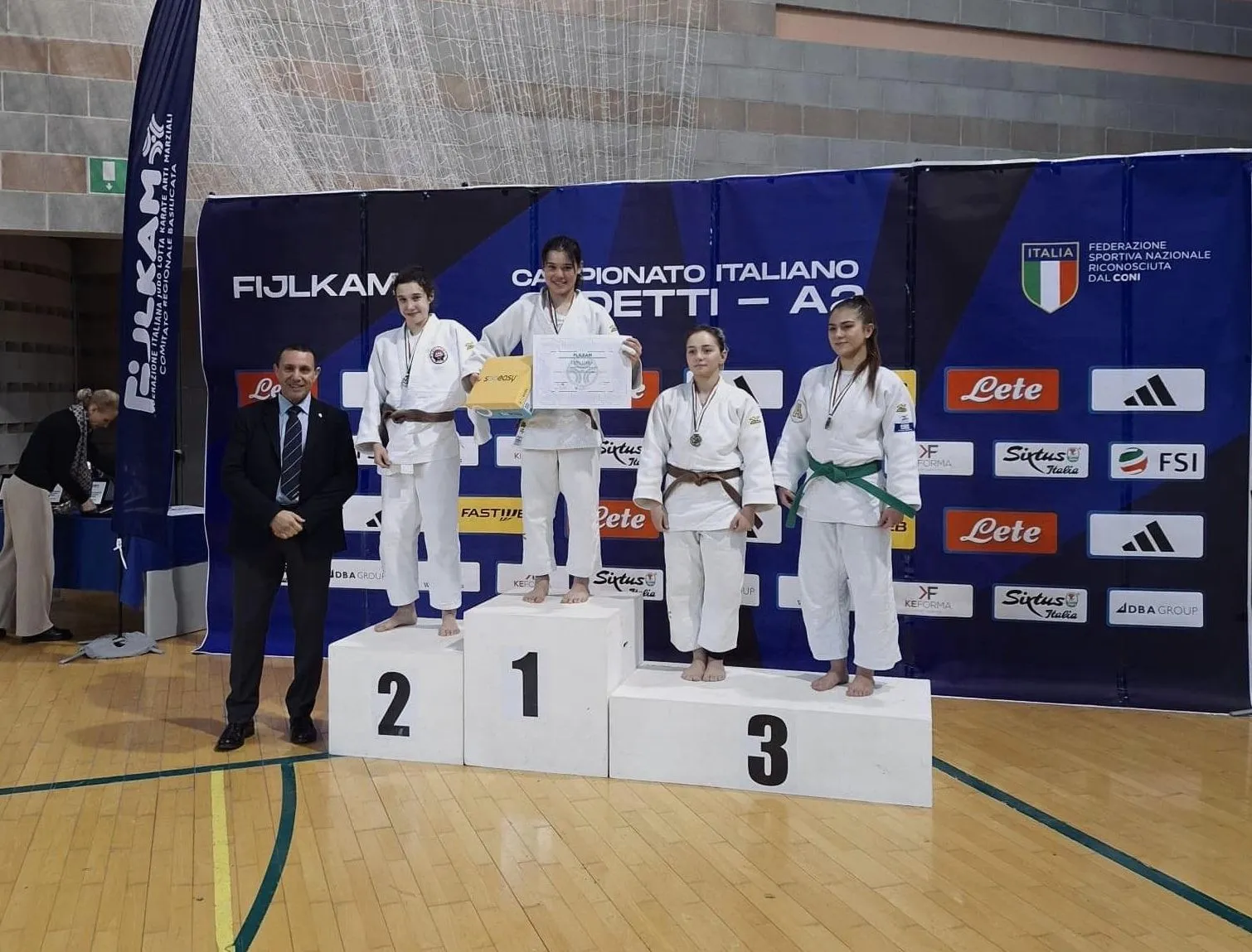 La Pro Recco è la prima società di Judo della Liguria e diciottesima in Italia