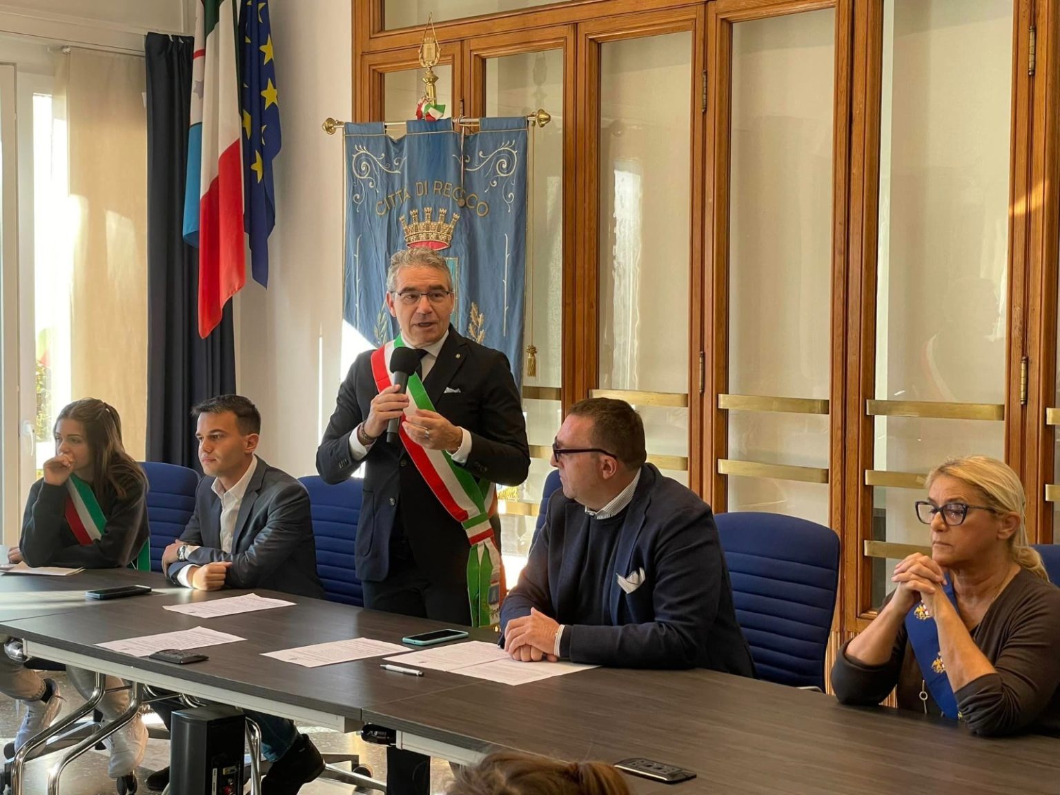 Il sindaco di Recco Carlo Gandolfo ha silurato tre dei suoi assessori