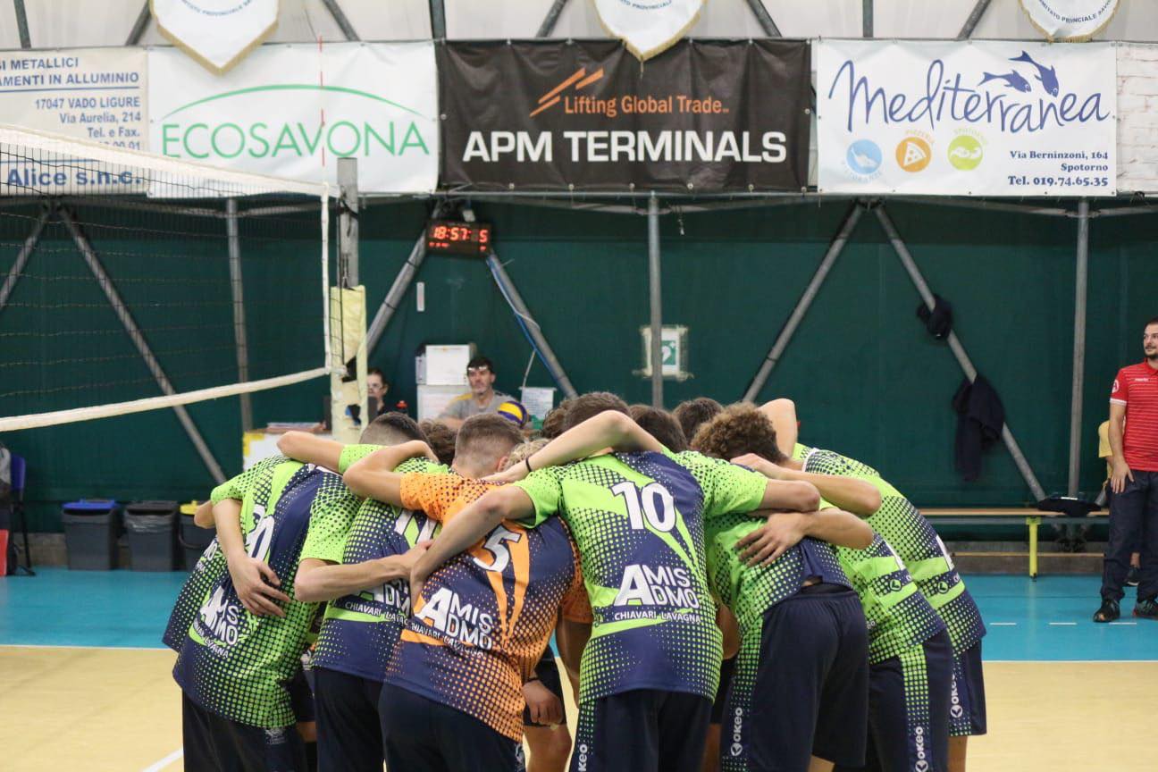 L'Amis Admo Lavagna-Chiavari è stata promossa in serie C