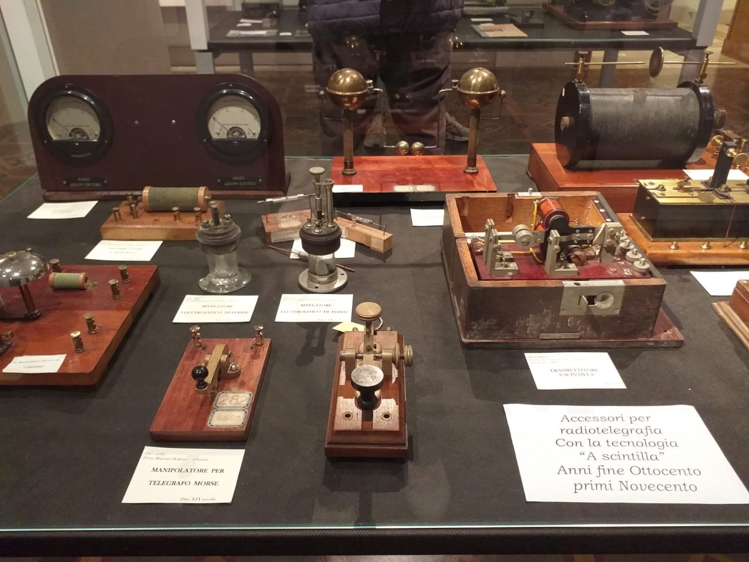 La mostra dedicata a Guglielmo Marconi che è stata allestita alla Società Economica di Chiavari