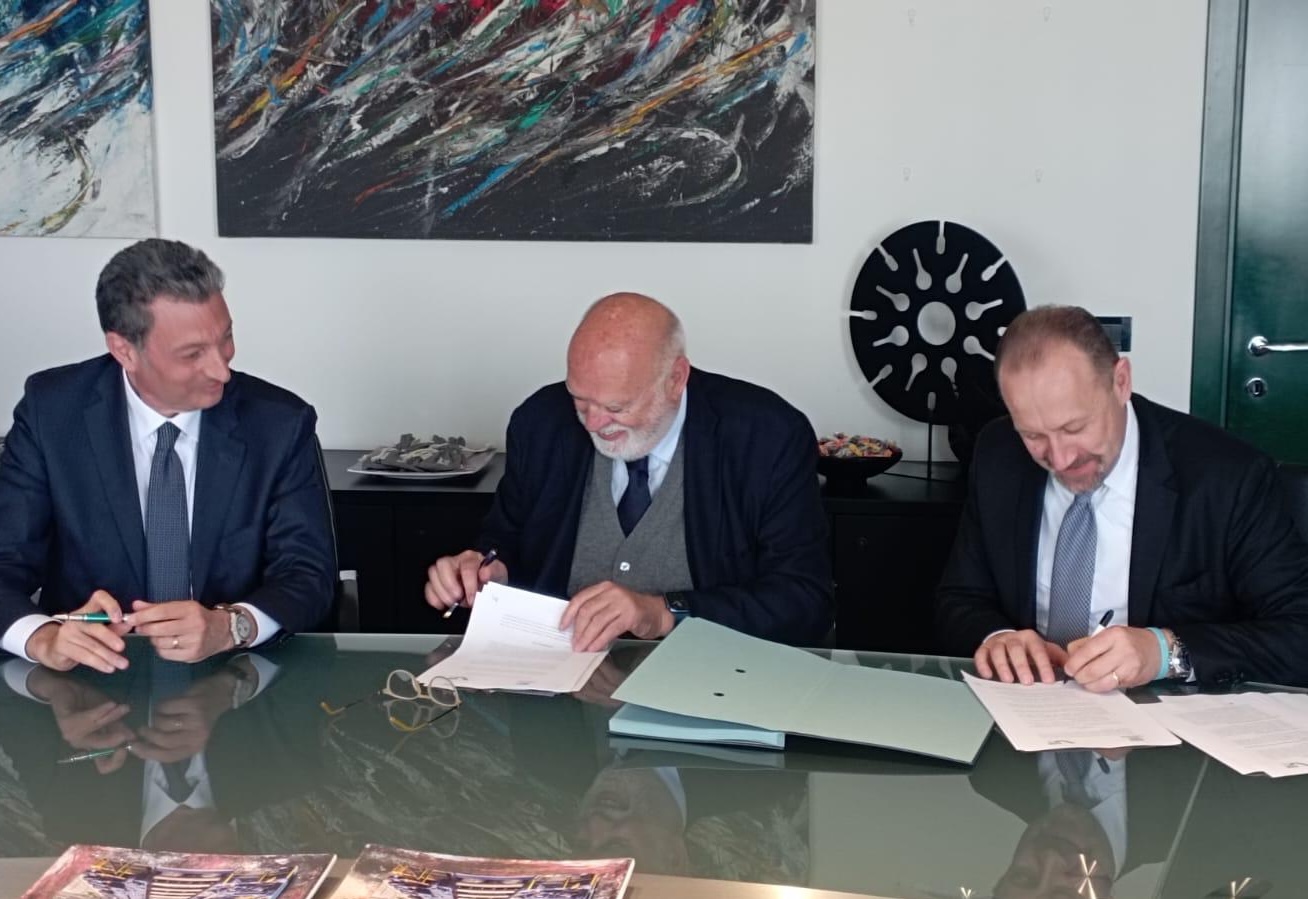 La firma del protocollo d'intesa tra Federacciai e Gse