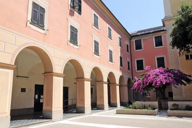 La sede della biblioteca di Lavagna