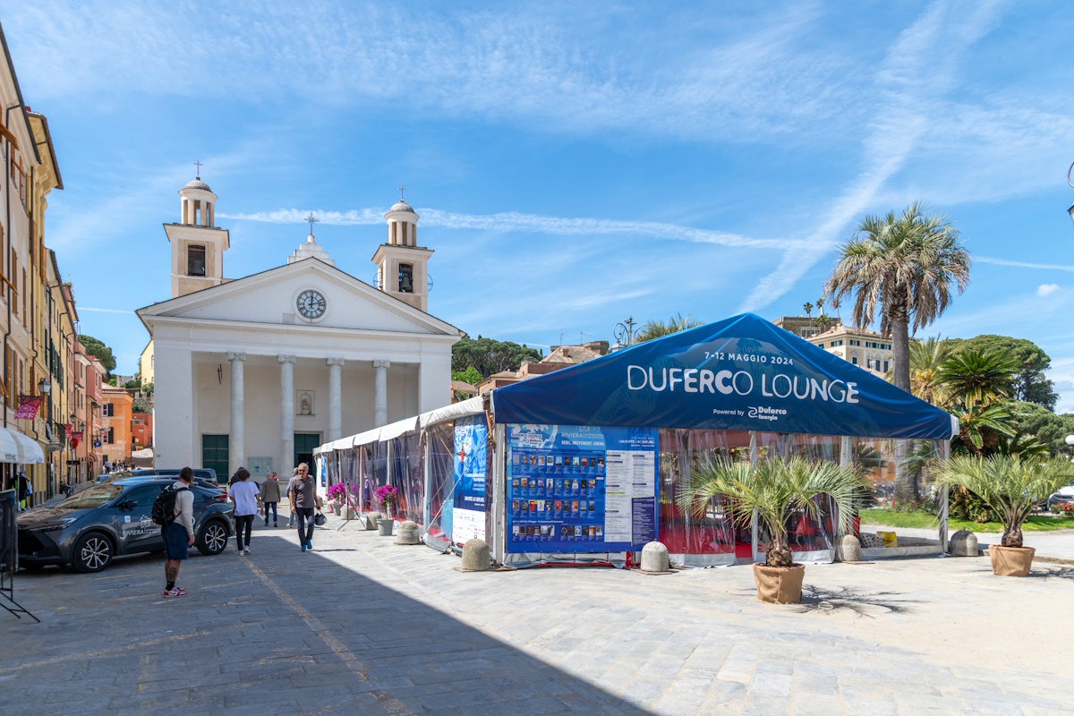 Il Duferco Lounge (foto Bottinelli) è stato una delle location del RIFF 2024
