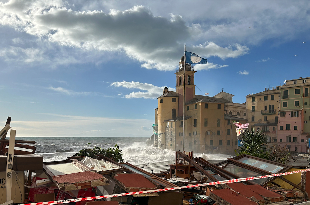 Camogli deve risistemare le difese costiere dopo le ultime mareggiate