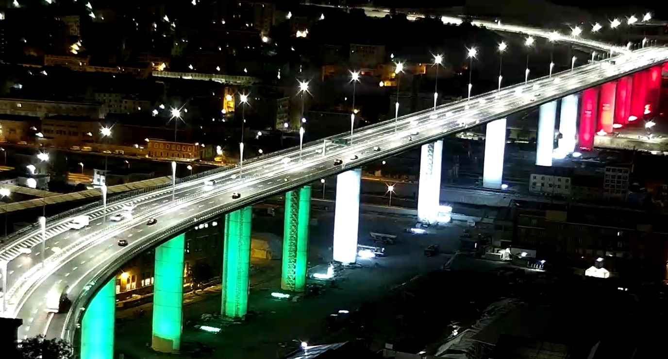 Il viadotto San Giorgio è diventato il simbolo del cosiddetto modello Genova
