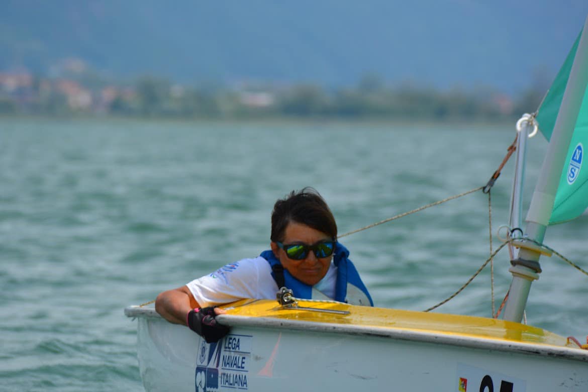 Valia Galdi, terza assoluta al mondo nel parasailing Hansa 303