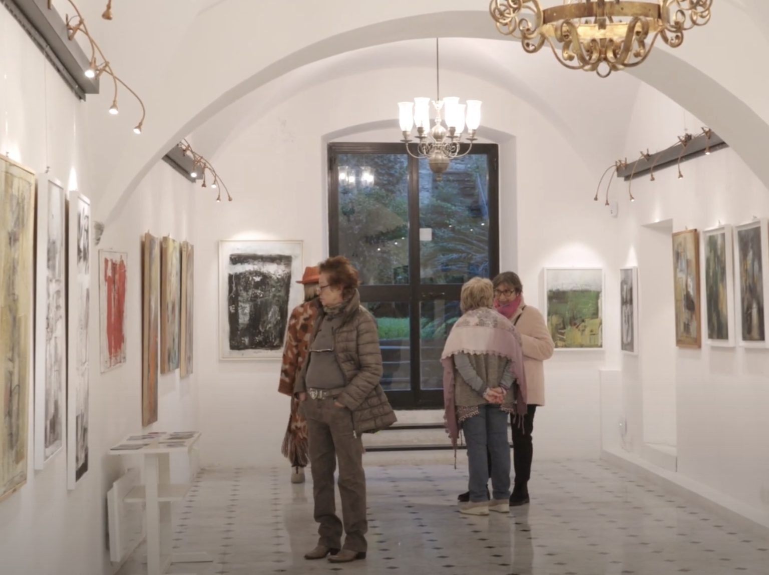 La mostra ‘Nel corso del tempo’ allestita alla Galleria Grasso di Chiavari
