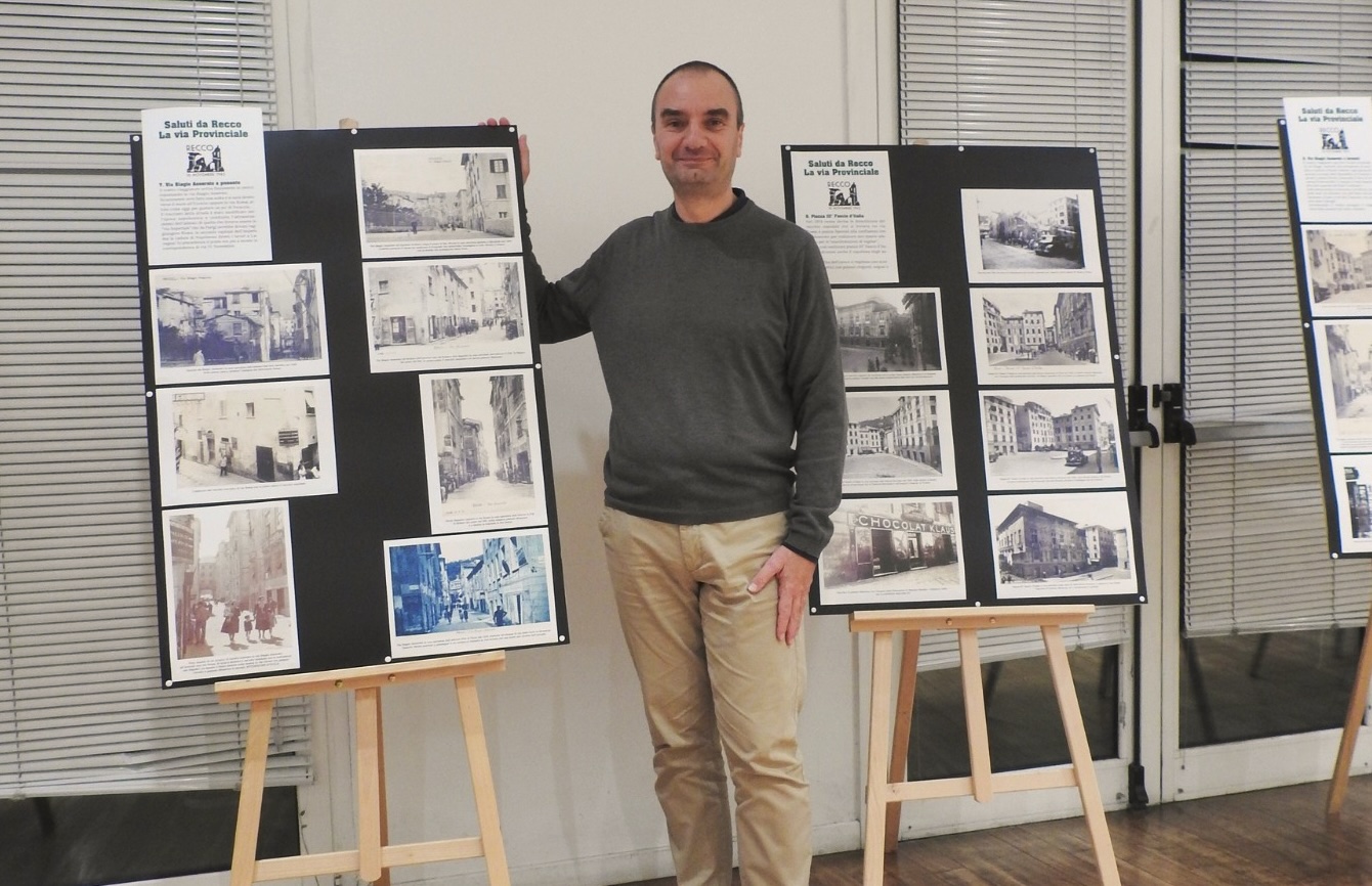 La mostra con le fotografie antiche di Recco curata da Carlo Guglieri
