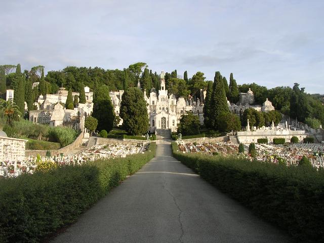 Il Cimitero di Chiavari come si presenta oggi
