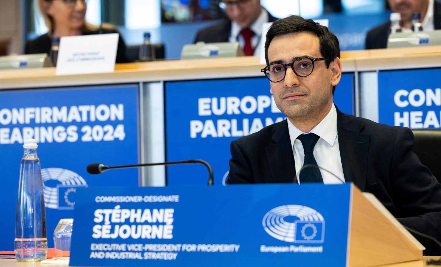Stephane Séjourné, neo Vice Presidente Esecutivo della Commissione UE con delega alle strategie industriali