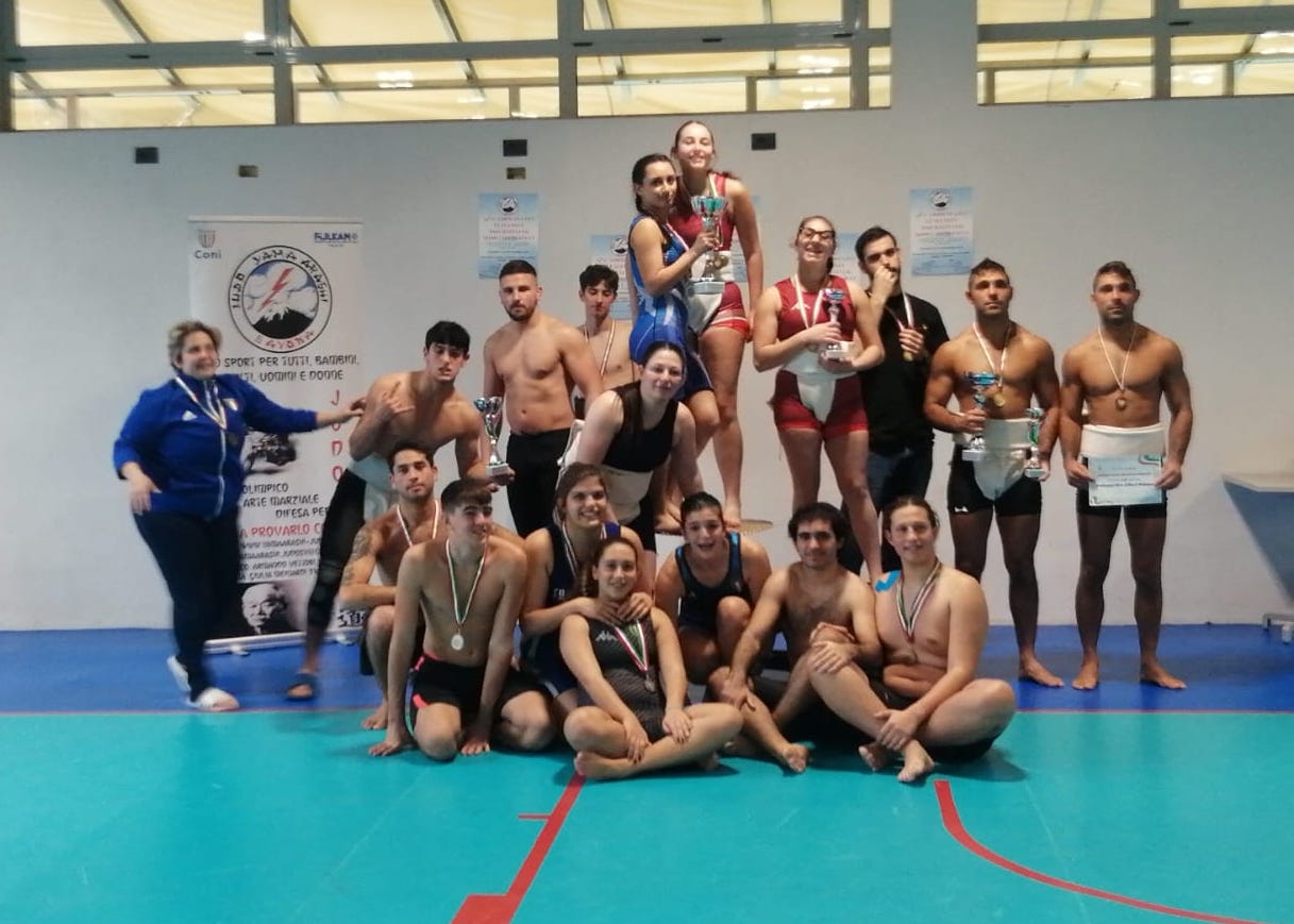 Gli Orsi del Tigullio insieme a Yama Arashi Savona protagonisti delle gare di sumo