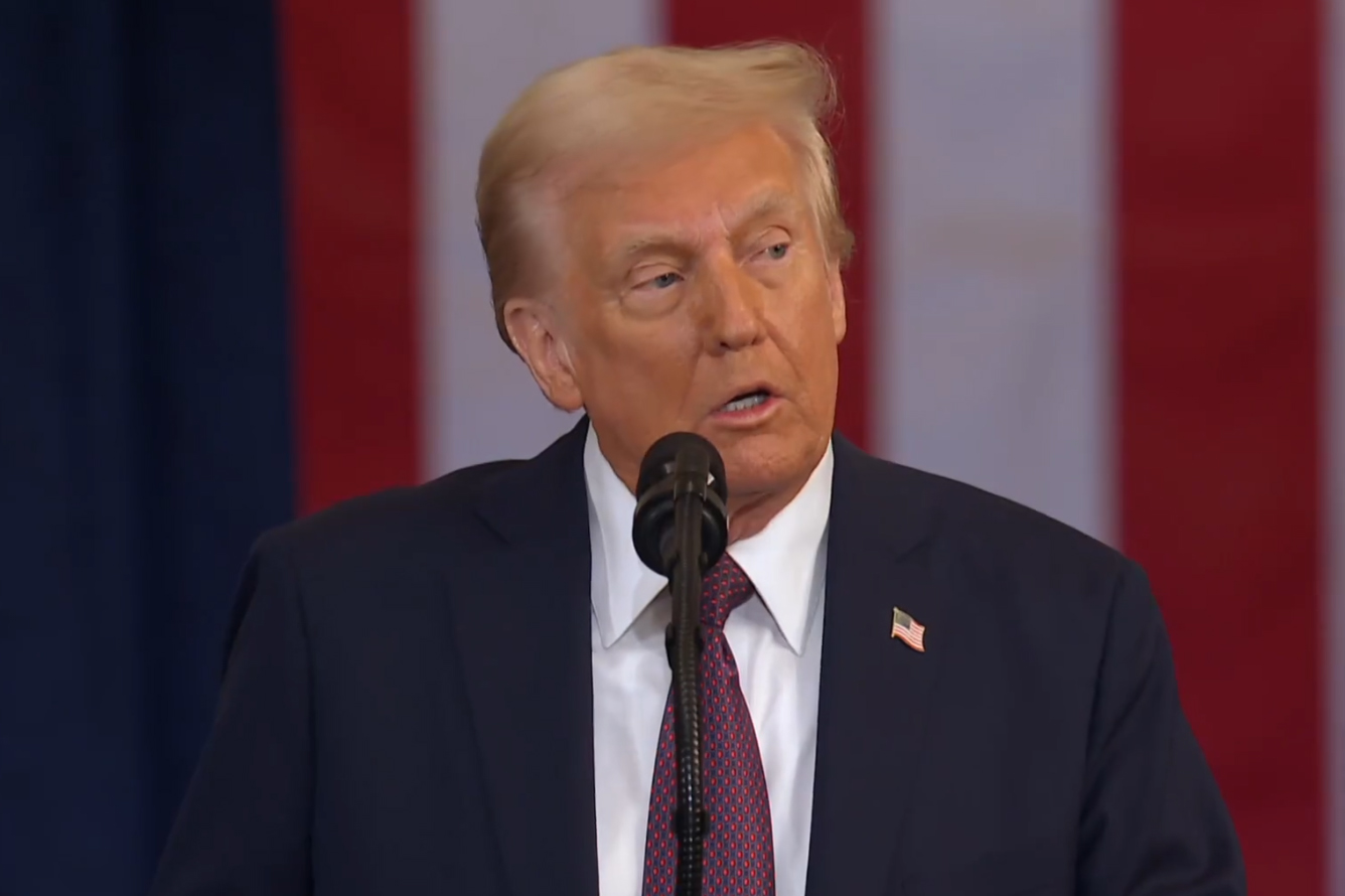 Il presidente degli Stati Uniti Donald Trump