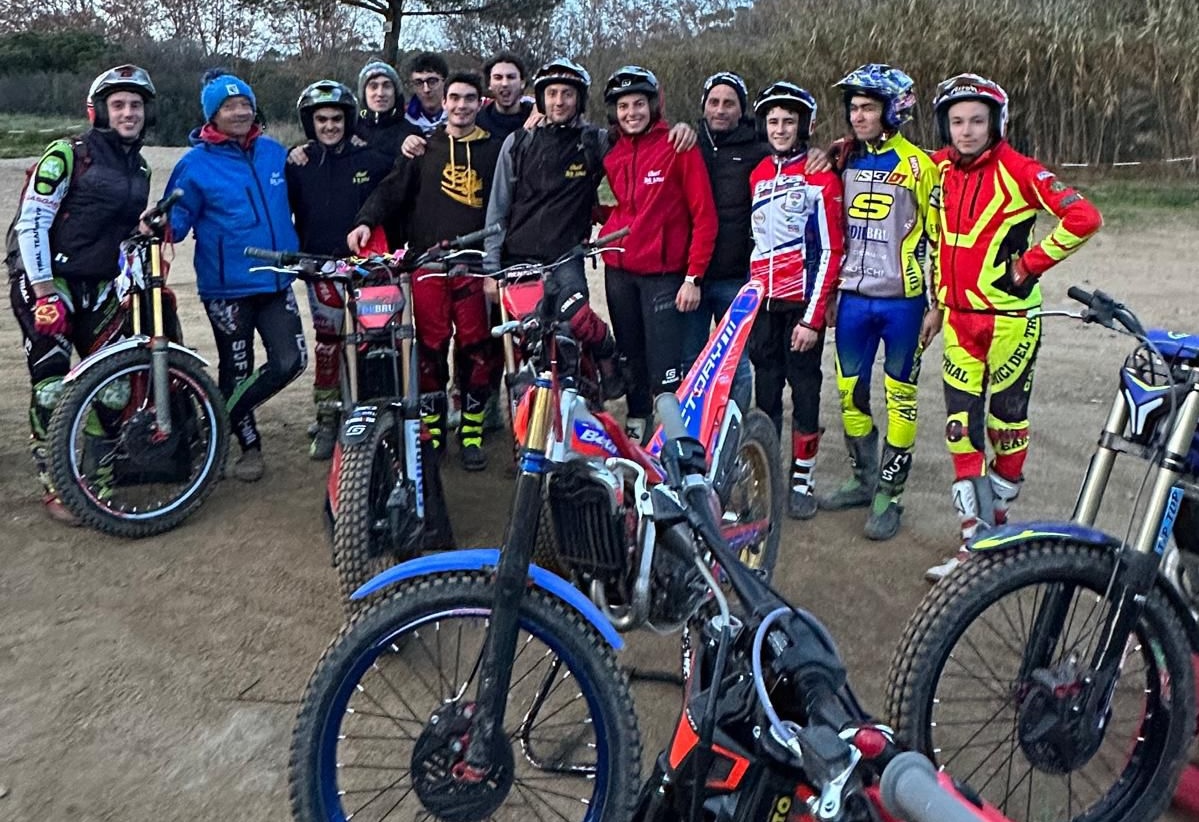I ragazzi del Trial Team Aveto hanno svolto una vacanza di formazione in Spagna