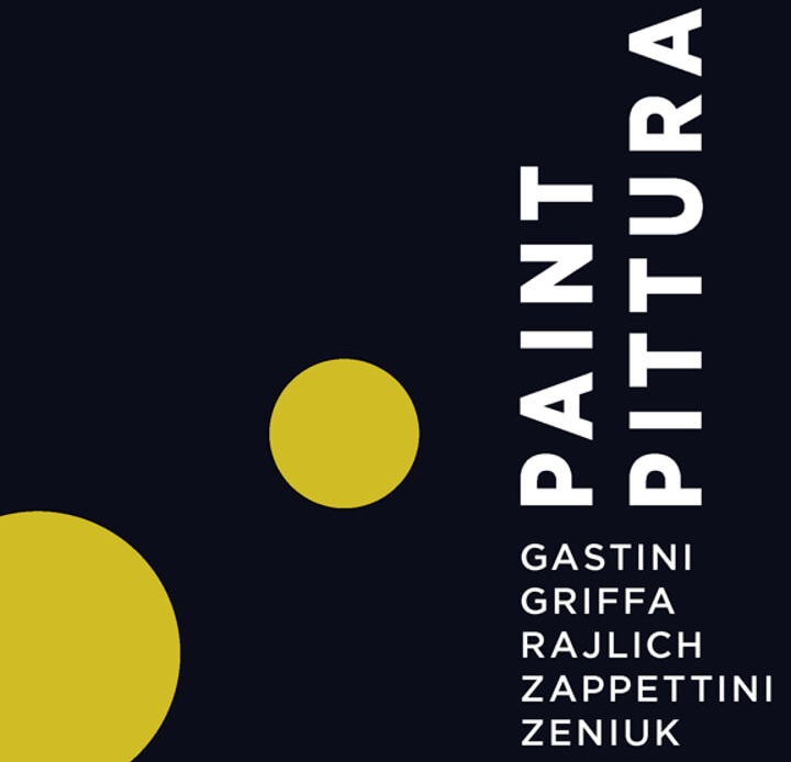 La mostra Paint/Pittura è allestita presso la Fondazione Zappettini