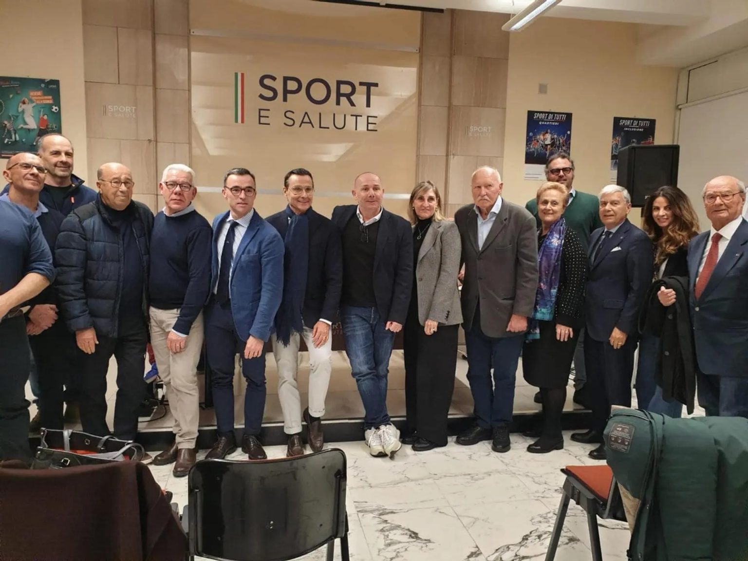 Un momento dell'elezione dei vertici liguri della Federazione Nuoto