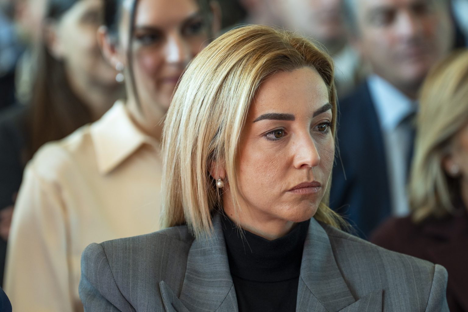 Silvia Salis, candidata sindaca di Genova per la coalizione di centrosinistra