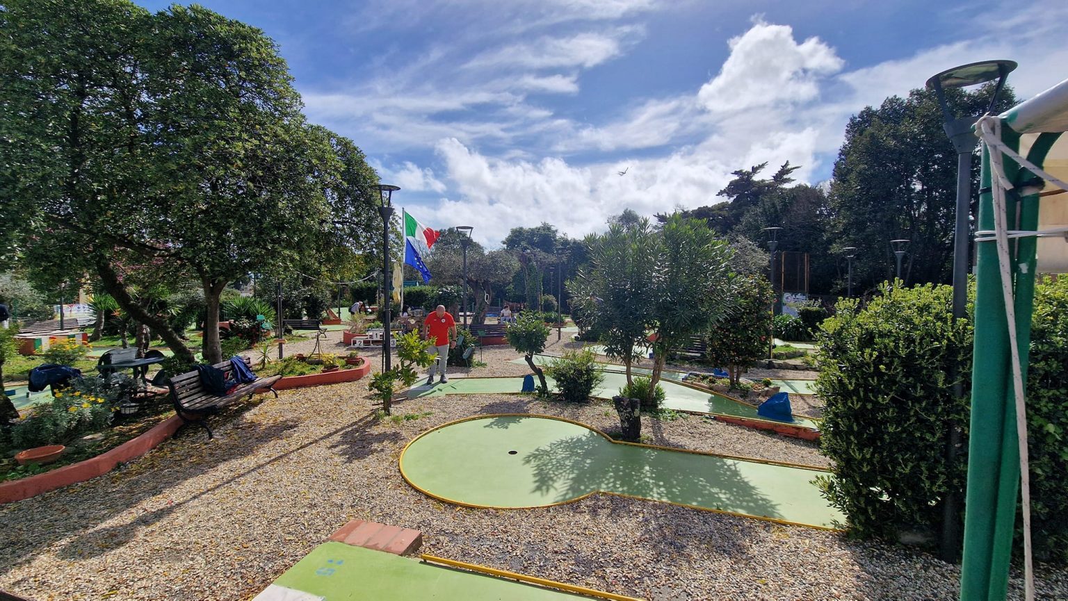 I campi di minigolf a Rapallo sono ripartiti con la piena attività nel 2020