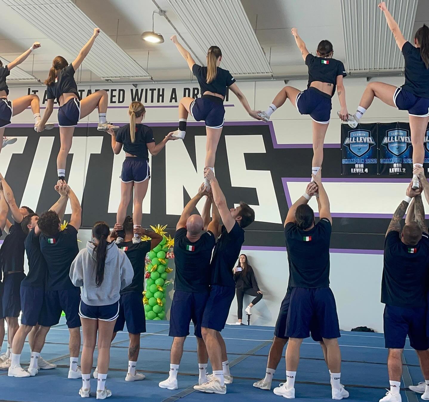 Il Team Predatori Cheerleading di Chiavari parteciperà ai Mondiali negli Stati Uniti