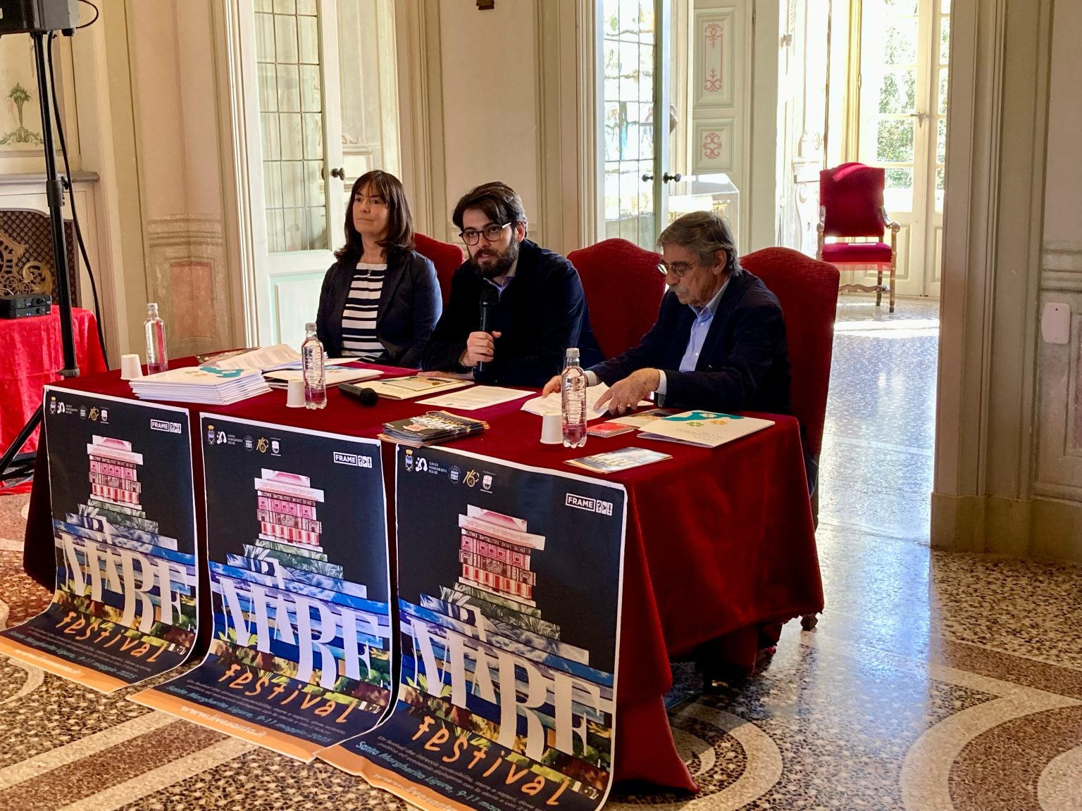 La presentazione de IlMare Festival che si svolgerà a Santa Margherita