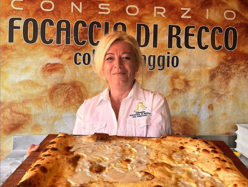Daniela Bernini fa parte dello storico Consorzio della Focaccia di Recco