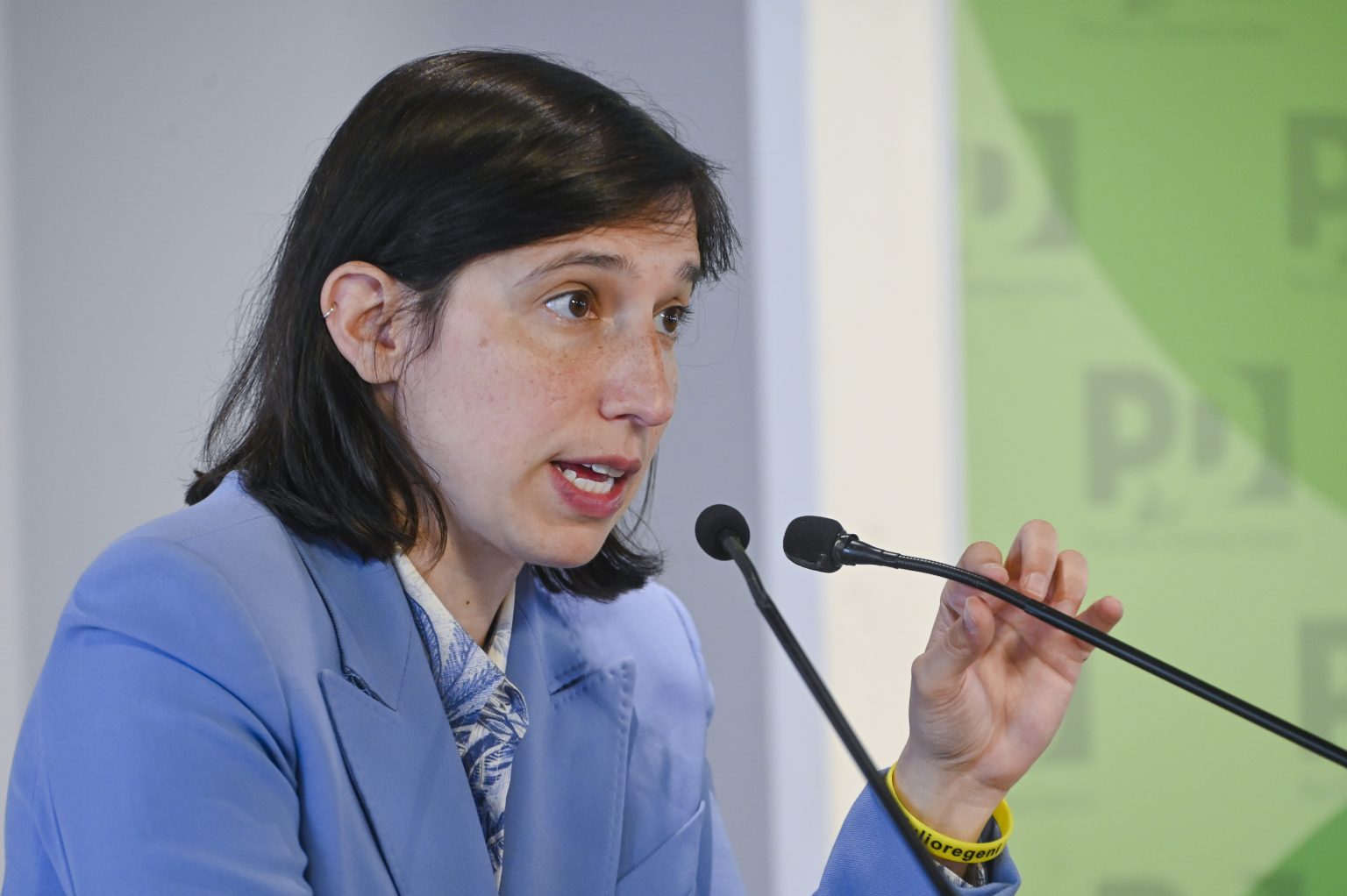 Elly Schlein è l'attuale segretaria del Partito Democratico