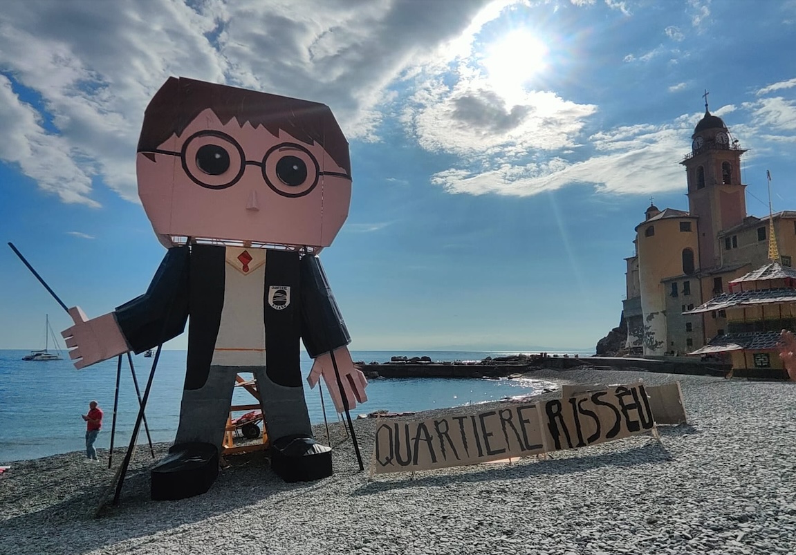 Il gattino simbolo di questa edizione 2025 della Sagra del Pesce di Camogli
