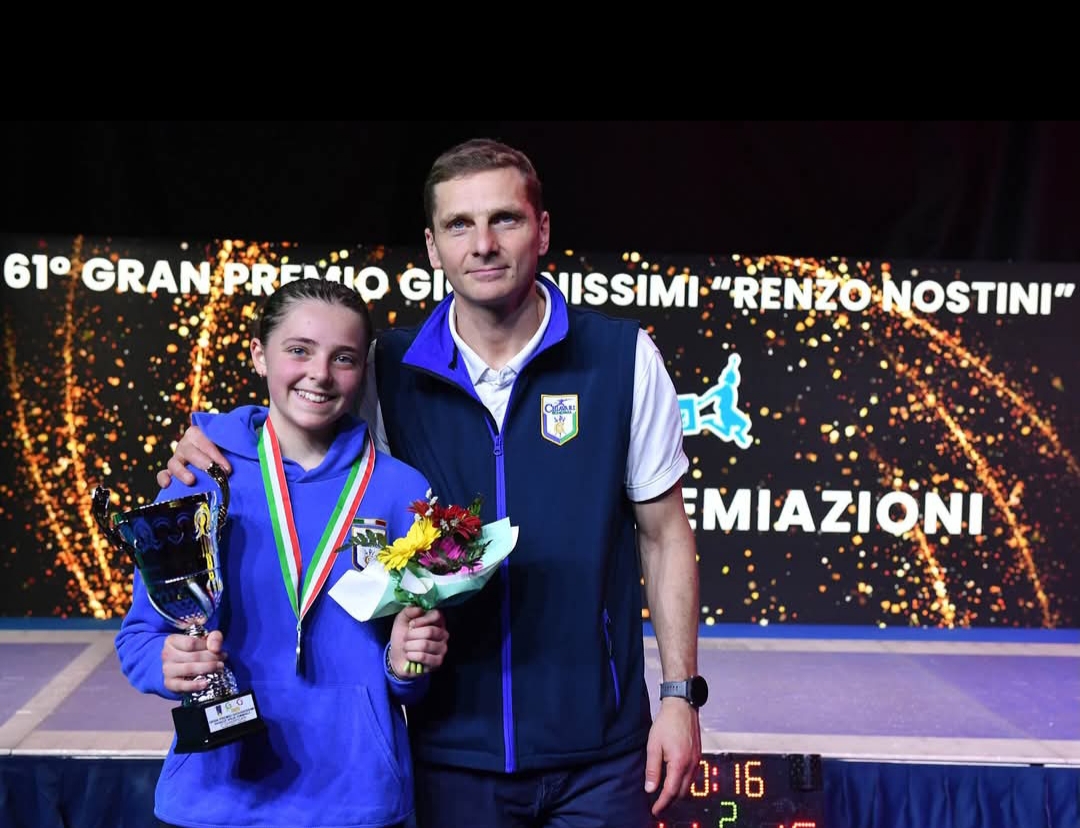 Rebecca Falcini ha vinto la medaglia d’argento al Gran Premio Giovanissimi di Riccione per la categoria under 14