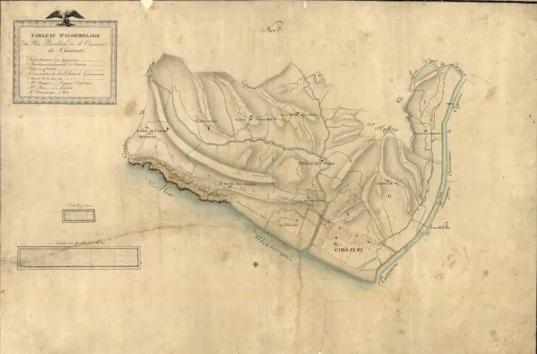 La stesura del catasto napoleonico ci fornisce uno degli strumenti più moderni e significativi di documentazione del territorio