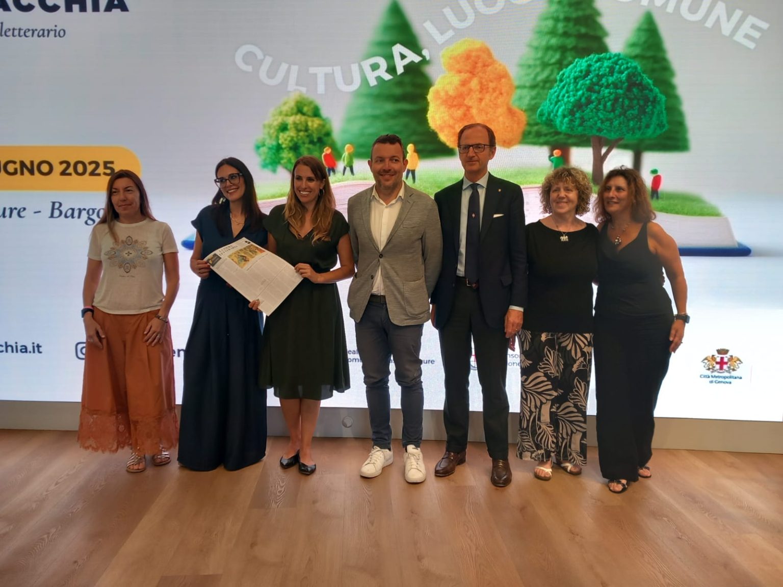 La presentazione del Festival Fracchia in Regione Liguria