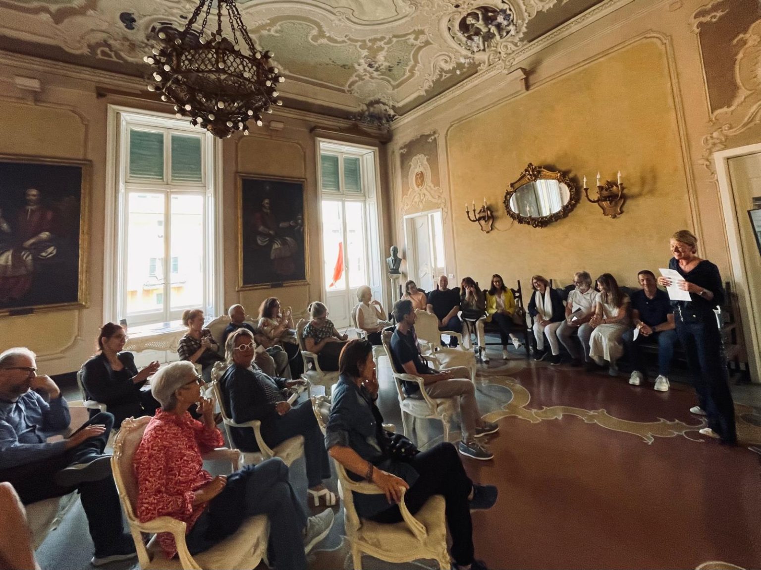 La presentazione, nella sala consiliare del Comune di Lavagna, della iniziativa Bricchi de ma