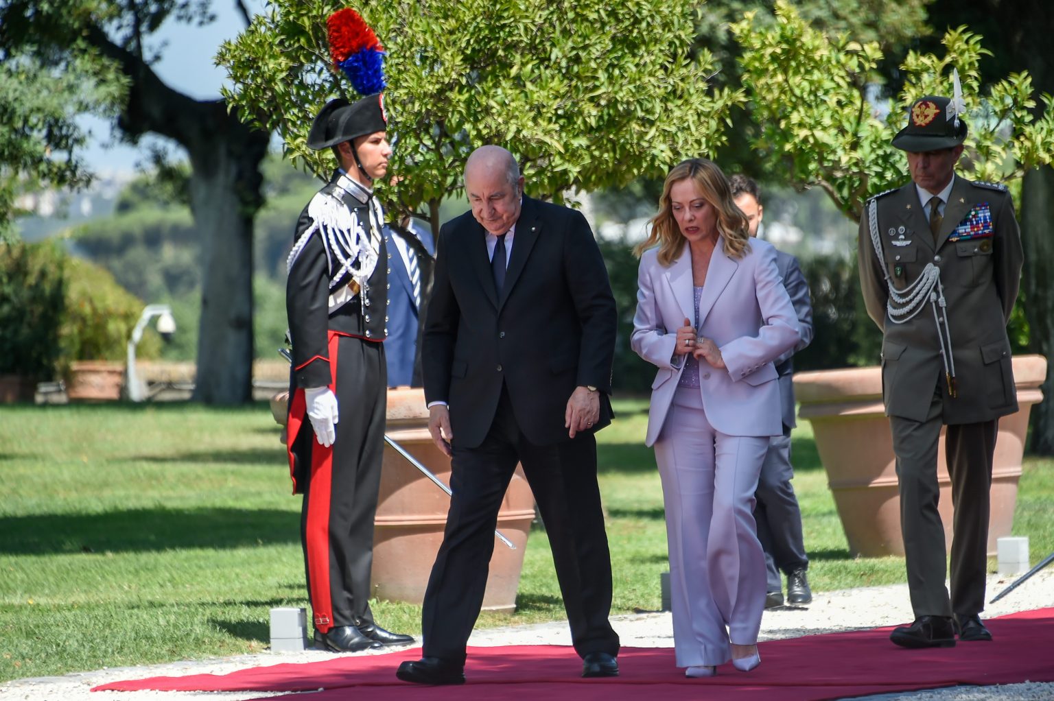 L'incontro di ieri a Roma tra la premier Meloni e il Presidente della Repubblica d’Algeria Abdelmadjid Tebboune