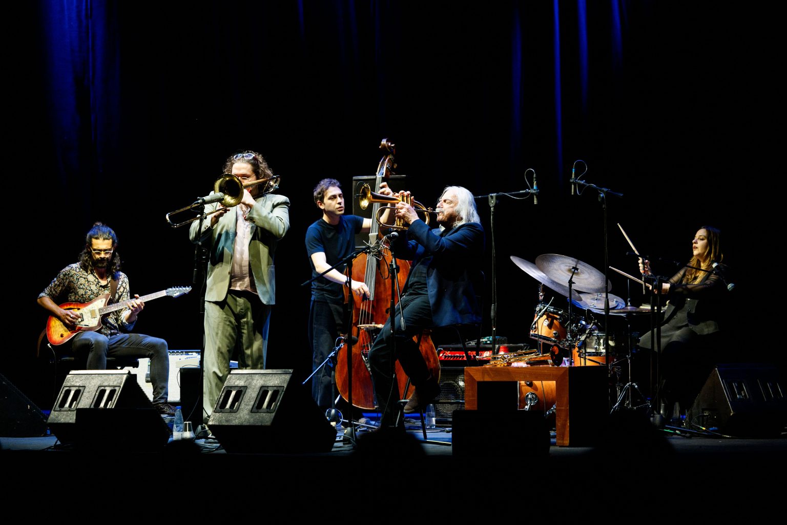 Enrico Rava primo a esibirsi nell'ambito della rassegna "Chiavari in Jazz"