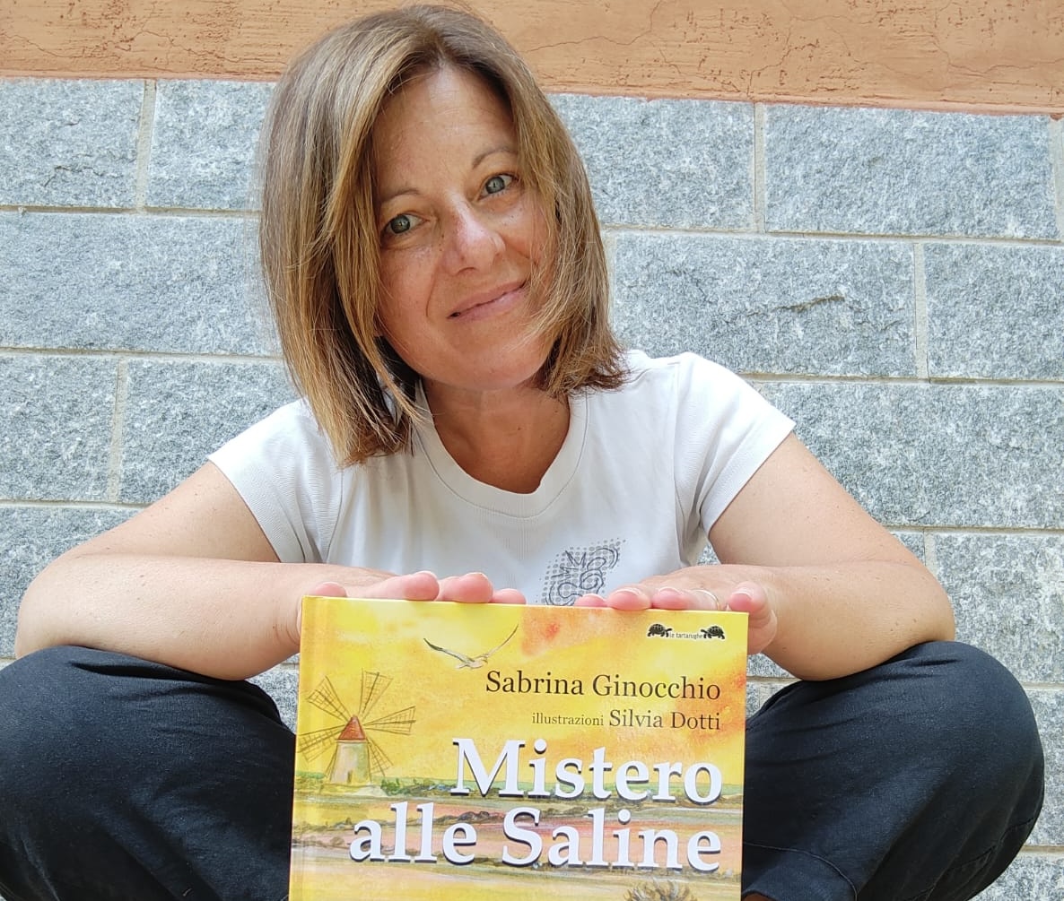 Sabrina Ginocchio autrice del libro "Mistero alle Saline"