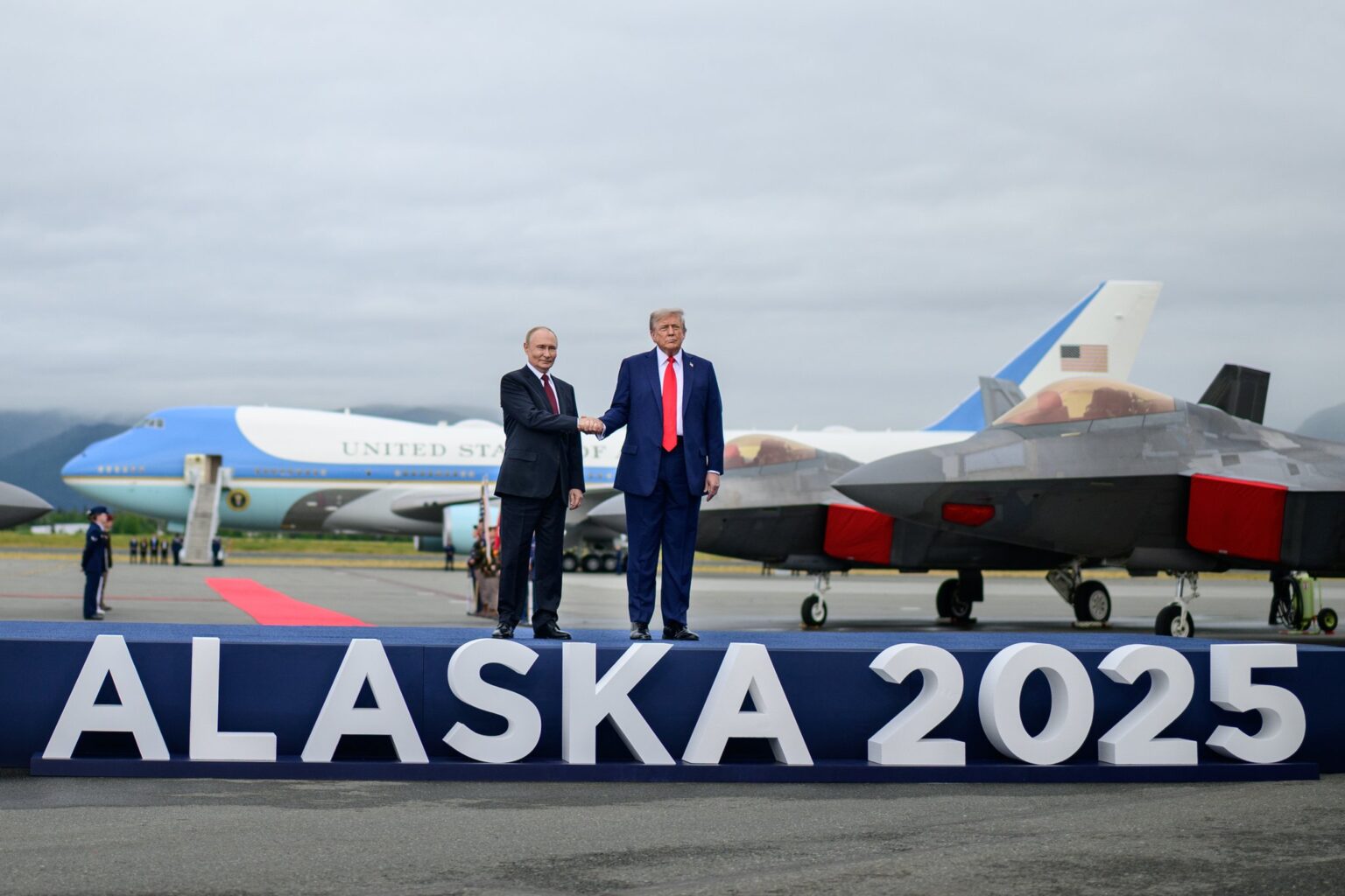 Putin e Trump al recente vertice in Alaska