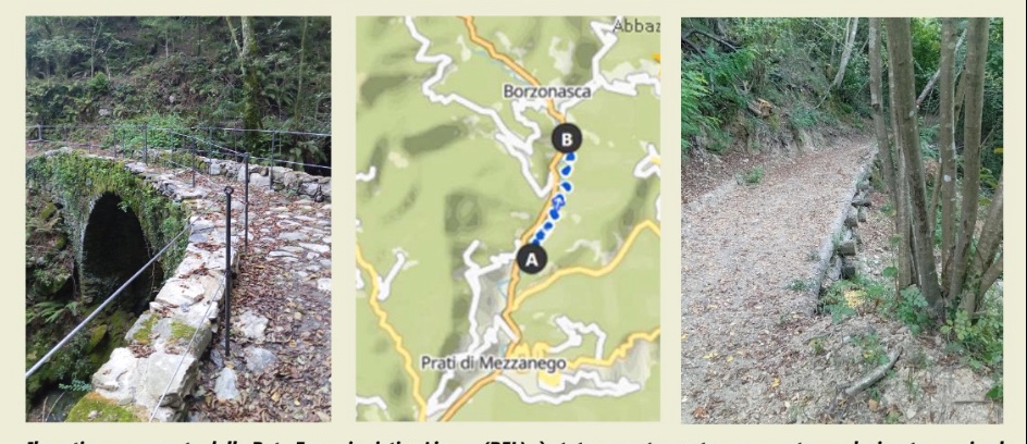 Pronta l'inaugurazione del sentiero il ‘Tratto dell’Antica Via Romea di Chiavari’, recentemente ripristinato