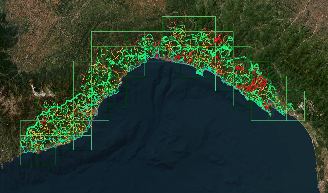 La Rete Escursionistica Ligure è ben documentata sul sito della Regione Liguria