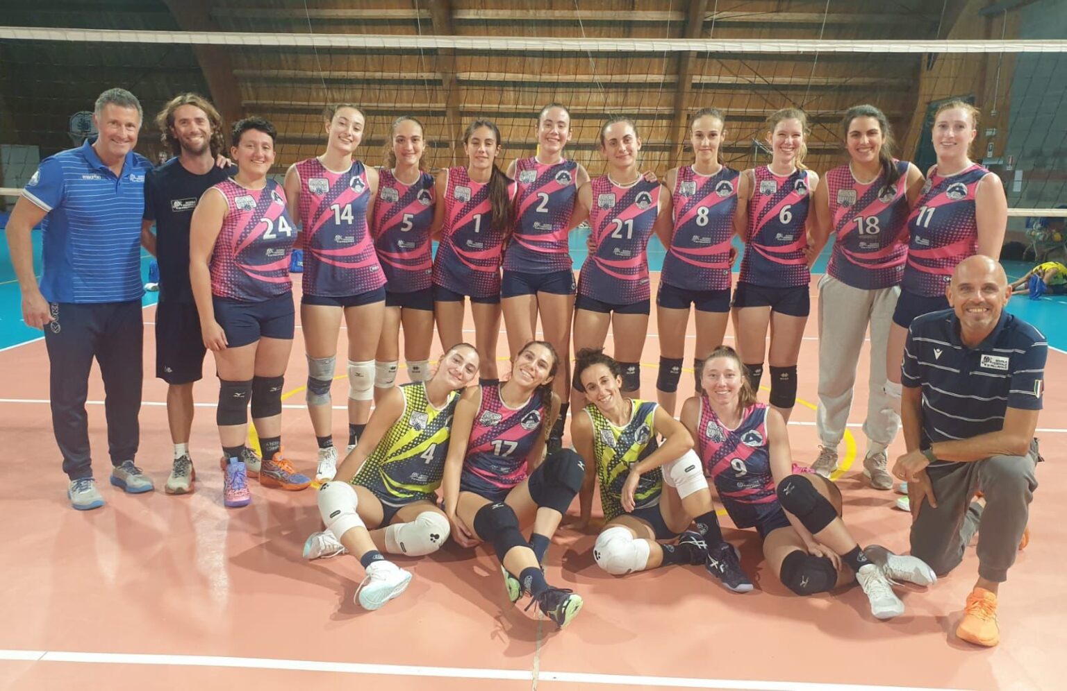 Le ragazze dell'Amis Admo pronte per il campionato di serie C regionale