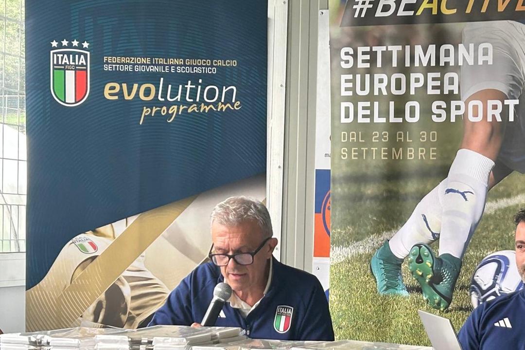 Il coordinatore Aldo Fuggetta parla dell'Evolution Programme a Santa Margherita Ligure