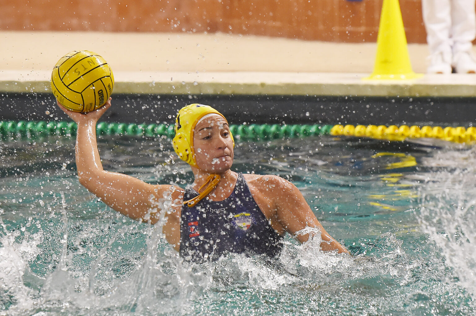 Roberta Bianconi, leader della Rapallo Pallanuoto