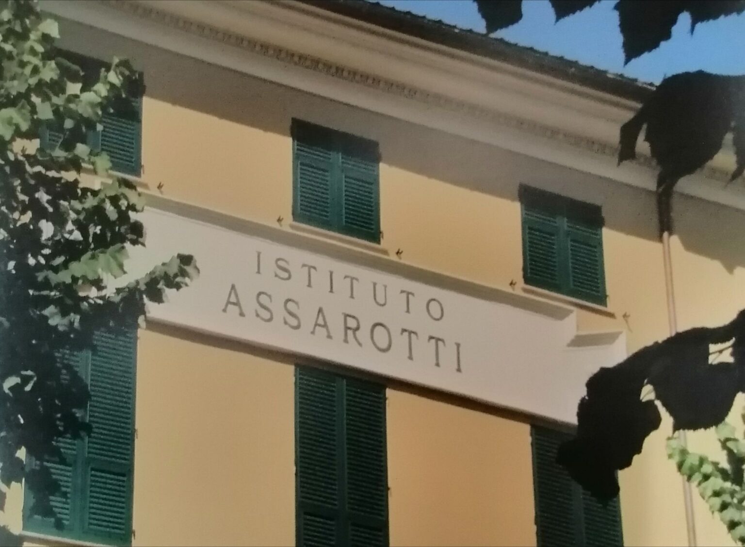 L'Istituto Assarotti si trova attualmente in corso Millo