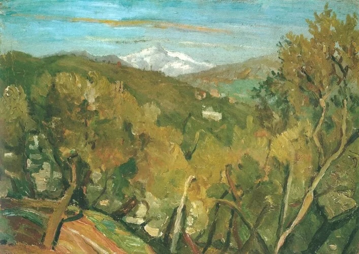 Una delle opere esposte nell'ambito della mostra ‘Silvio Cassinelli e il suo tempo’