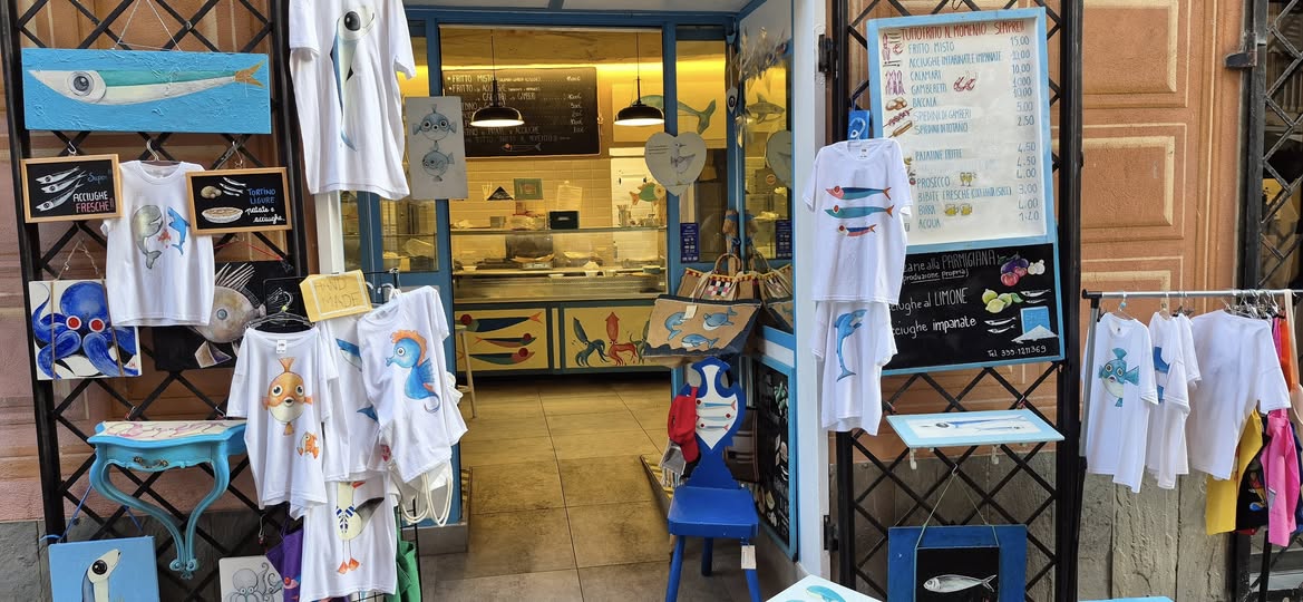 “L’Acciugaio del Carruggio” a Sestri Levante, progetto lanciato da Claudio Salomoni