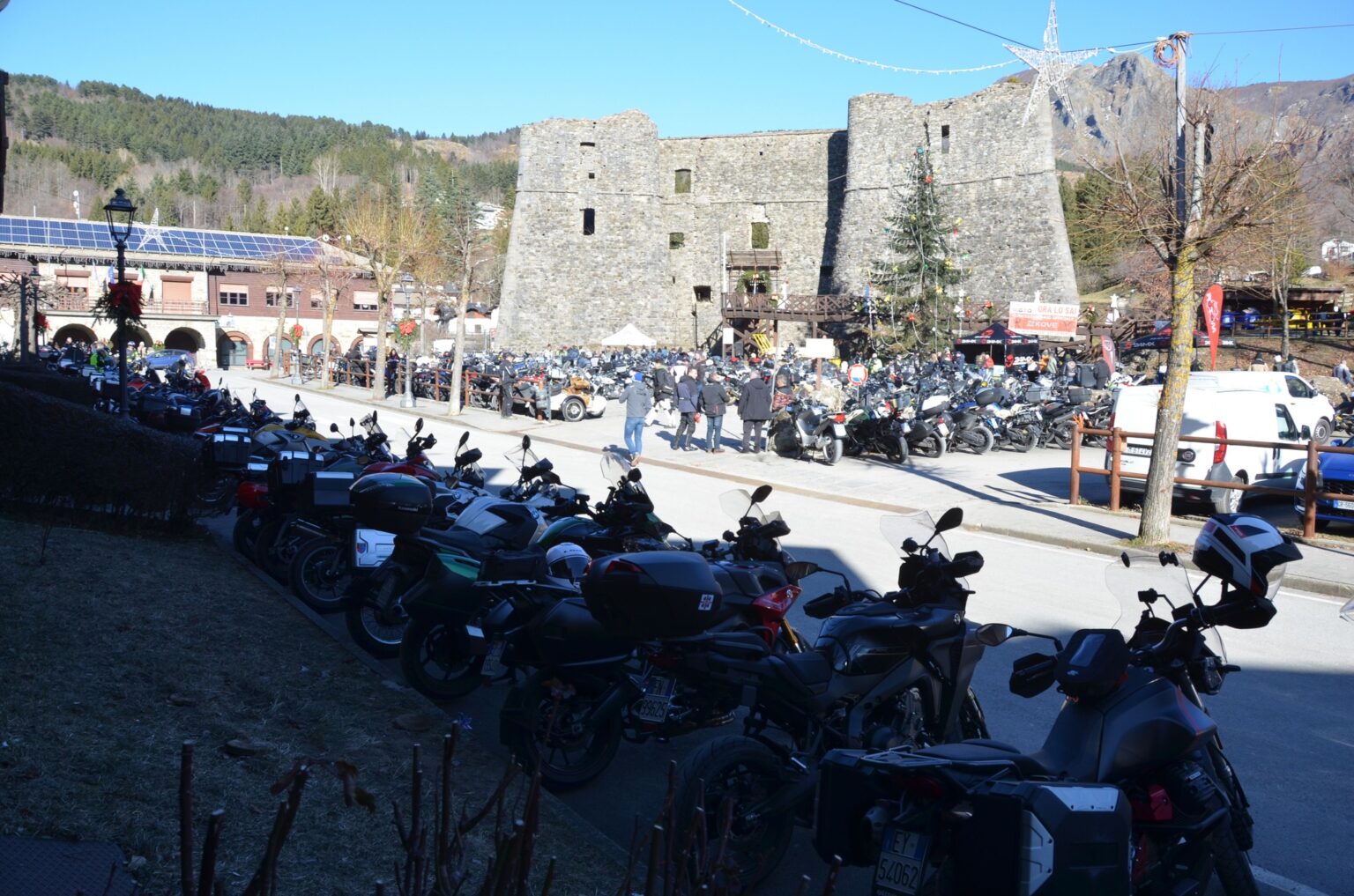 Il motoraduno svoltosi nei giorni scorsi a Santo Stefano d'Aveto
