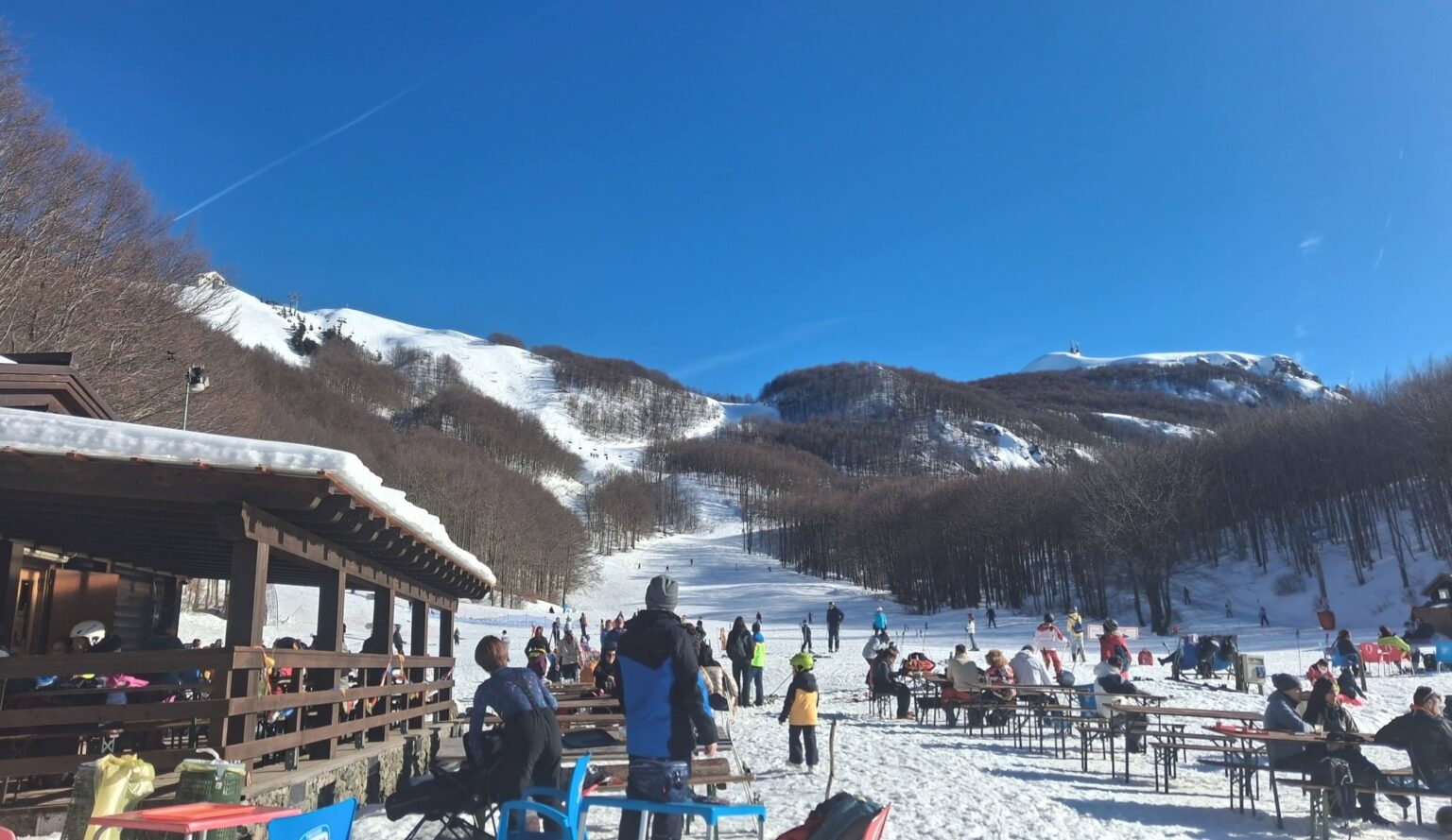 È stato un anno molto fortunato per quanto riguarda la neve in Val d'Aveto