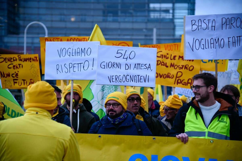 La protesta di pescatori e agricoltori nei giorni scorsi a Genova